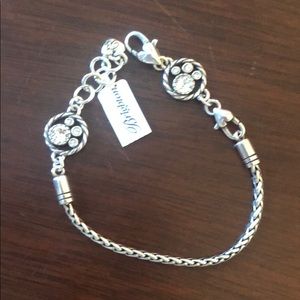 BRAND NEW BRIGHTON CHARM BRACELET WITH TAG & BAG